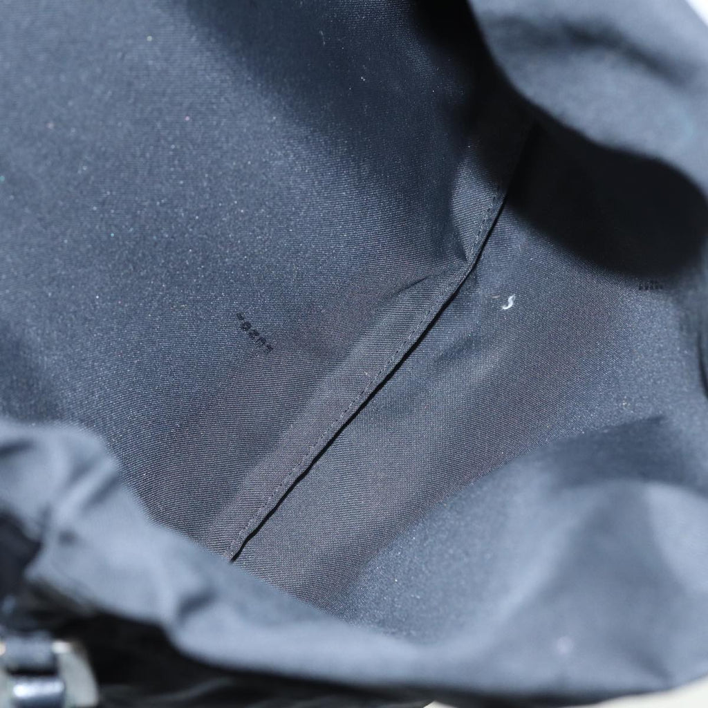 FENDI Zucca Canvas Shoulder Bag Blackyk13590