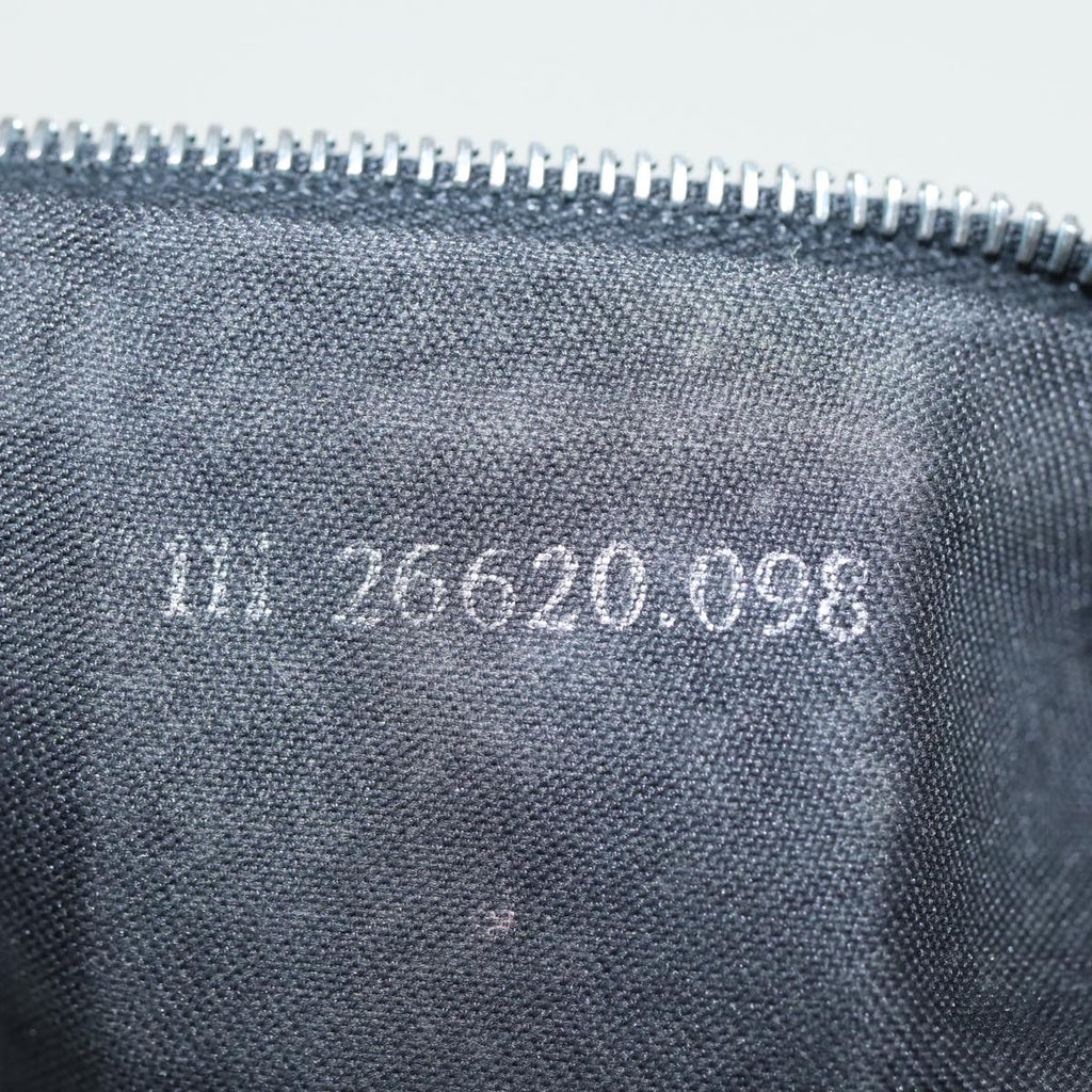 FENDI Zucca Canvas Shoulder Bag Blackyk13590