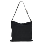 FENDI Zucca Canvas Shoulder Bag Blackyk13590