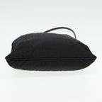 FENDI Zucca Canvas Shoulder Bag Blackyk13590