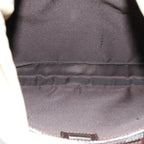 FENDI Zucca Canvas Mamma Baguette Shoulder Bag Beigeyk13591