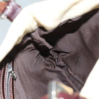 FENDI Zucca Canvas Mamma Baguette Shoulder Bag Beigeyk13591