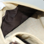 FENDI Zucca Canvas Mamma Baguette Shoulder Bag Beigeyk13591