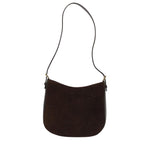 CELINE C Macadam Canvas Shoulder Bag Brown 13620