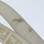 FENDI Zucca Canvas Shoulder Bag Beigeyk13683