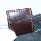 FENDI Zucca Canvas Shoulder Bag Brown Blackyk13700