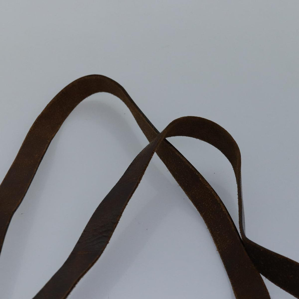 FENDI Zucca Canvas Shoulder Bag Brown Blackyk13700