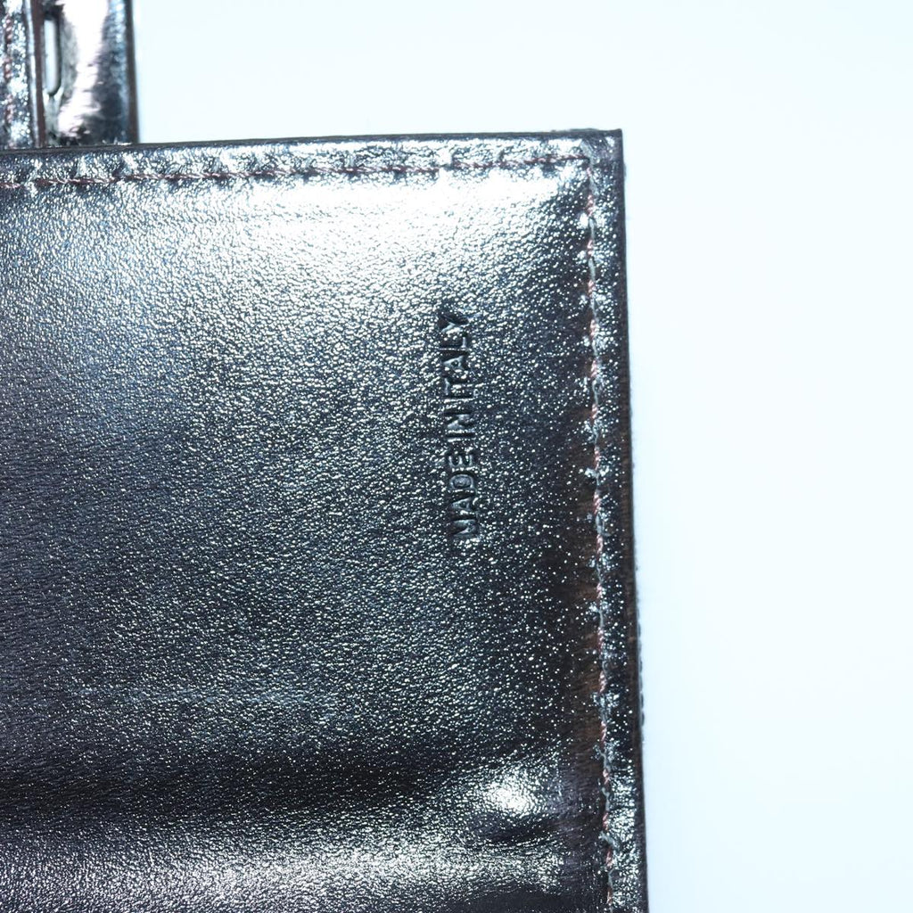 FENDI Zucca Canvas Wallet Black Brownyk13705A