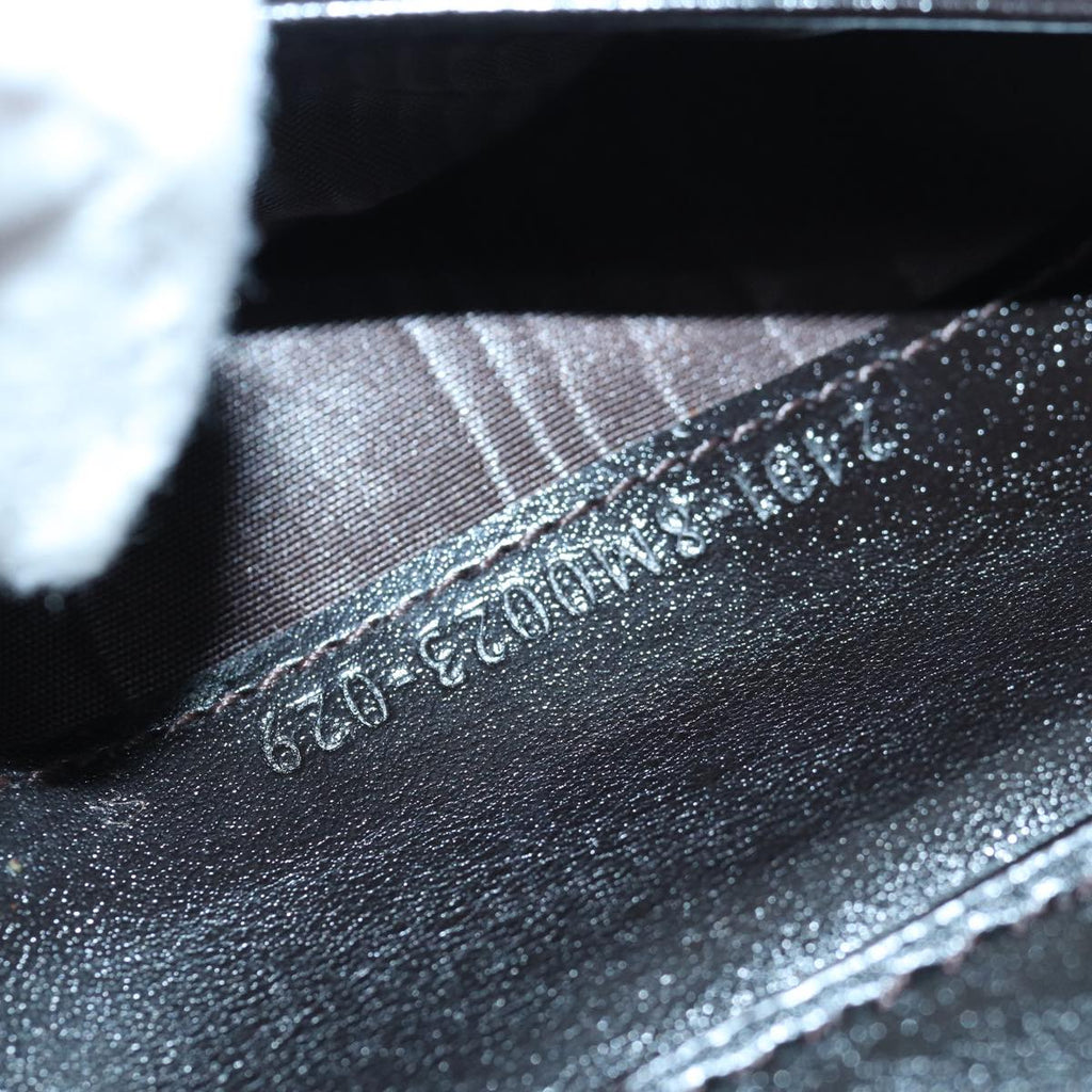 FENDI Zucca Canvas Wallet Black Brownyk13705A