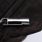 FENDI Zucchino Canvas Hand Bag Blackyk13724
