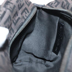 FENDI Zucchino Canvas Hand Bag Blackyk13724