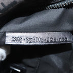 FENDI Zucchino Canvas Hand Bag Blackyk13724