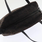 FENDI Zucchino Canvas Hand Bag Blackyk13724