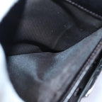 FENDI Zucca Canvas Wallet Black Brownyk13745