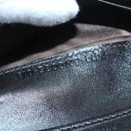 FENDI Zucca Canvas Wallet Black Brownyk13745