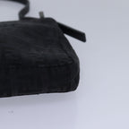 FENDI Zucchino Canvas Hand Bag Blackyk13746