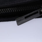 FENDI Zucchino Canvas Hand Bag Blackyk13746