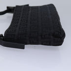 FENDI Zucchino Canvas Hand Bag Blackyk13746