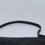 FENDI Zucchino Canvas Hand Bag Blackyk13746