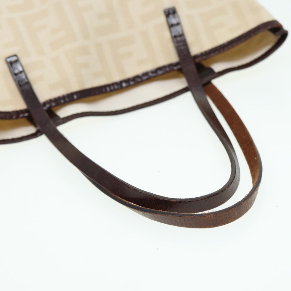 FENDI Zucca Canvas Tote Bag Beigeyk13774