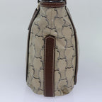 CELINE Paris Macadam Canvas Tote Bag Beige Auth yk13781