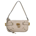 Chloe Paddington Accessory Pouch Leather Vanilla yk13793
