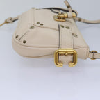 Chloe Paddington Accessory Pouch Leather Vanilla yk13793