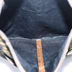FENDI Zucca Canvas Shoulder Bag Brown Blackyk13801