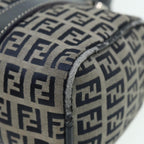FENDI Zucchino Canvas Hand Bag Navyyk13837