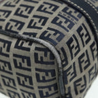 FENDI Zucchino Canvas Hand Bag Navyyk13837