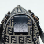 FENDI Zucchino Canvas Hand Bag Navyyk13837