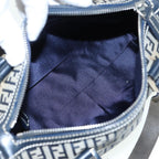 FENDI Zucchino Canvas Hand Bag Navyyk13837