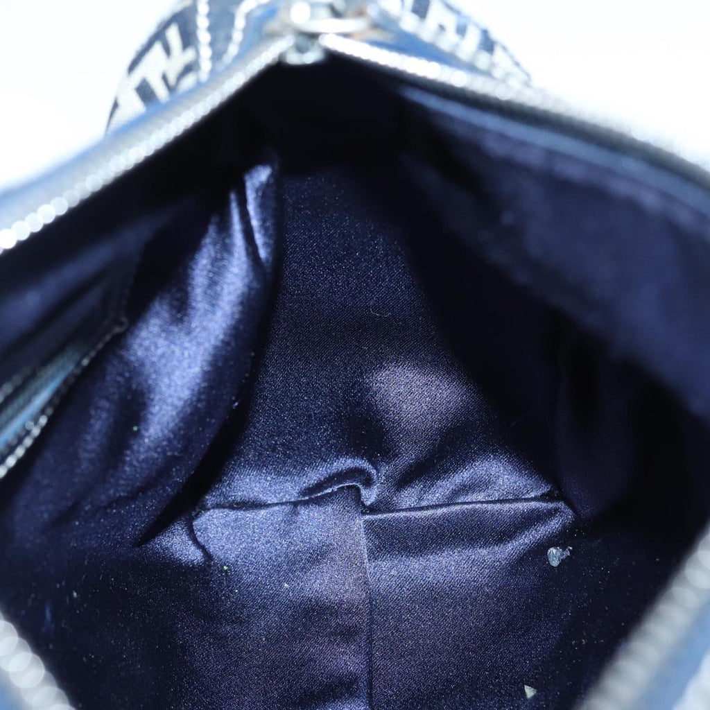 FENDI Zucchino Canvas Hand Bag Navyyk13837