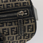 FENDI Zucchino Canvas Hand Bag Navyyk13932