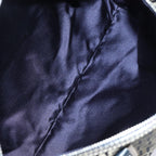 FENDI Zucchino Canvas Hand Bag Navyyk13932