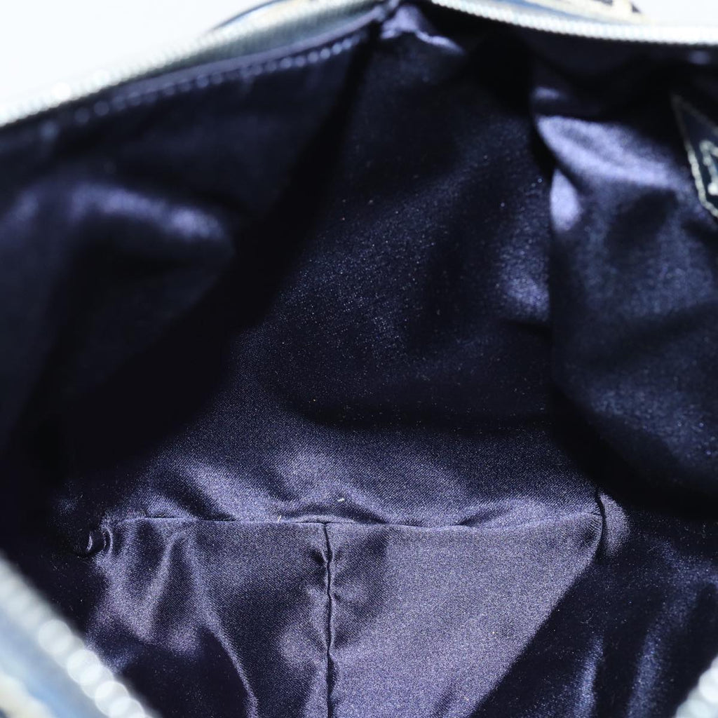 FENDI Zucchino Canvas Hand Bag Navyyk13932