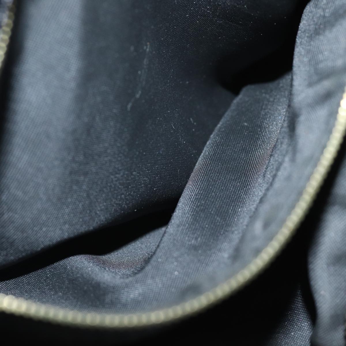 FENDI Zucca Canvas Shoulder Bag Brown Blackyk13964