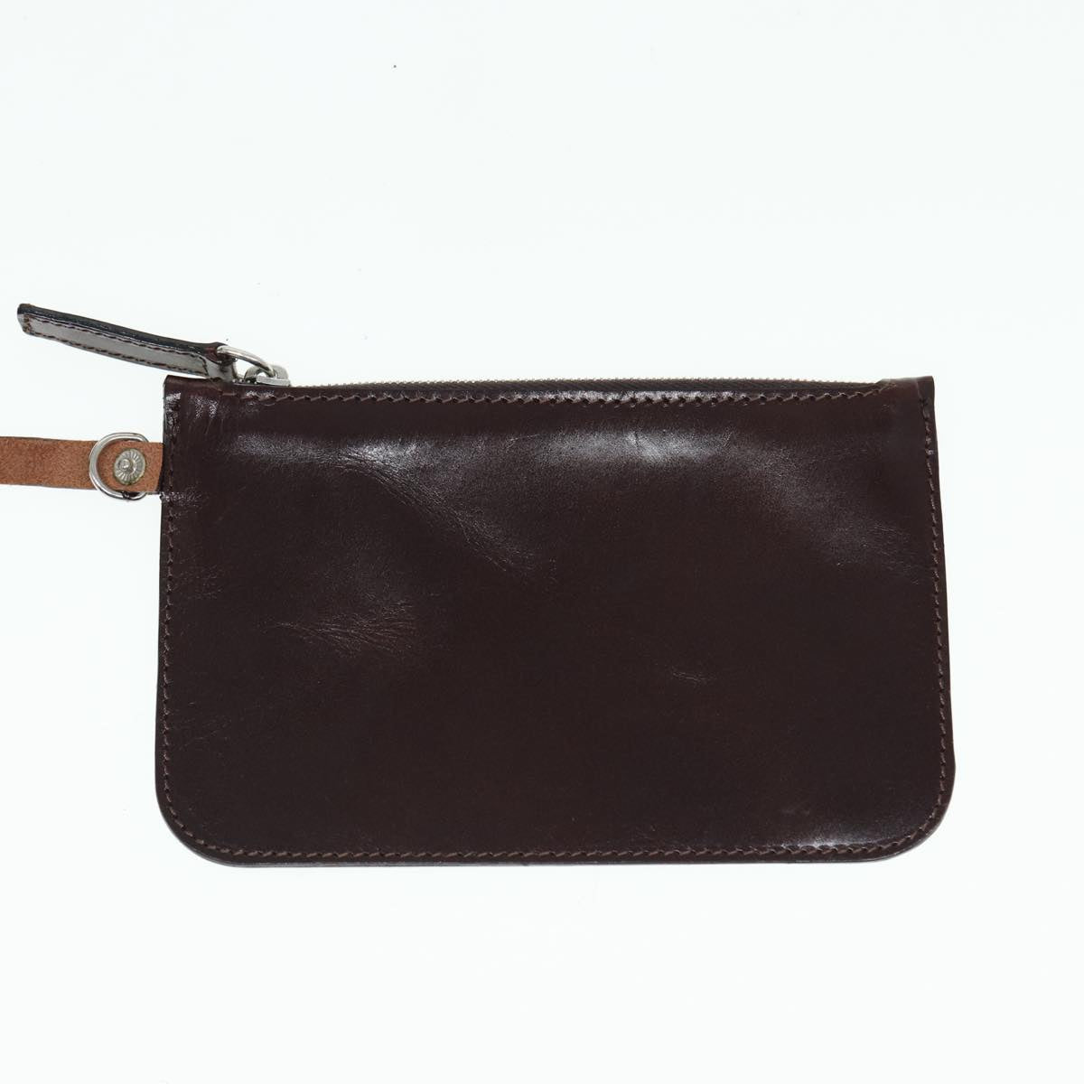 FENDI Zucca Canvas Tote Bag Wool Brown Black Silveryk14162