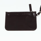 FENDI Zucca Canvas Tote Bag Wool Brown Black Silveryk14162