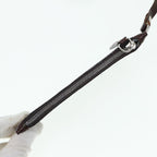 FENDI Zucca Canvas Tote Bag Wool Brown Black Silveryk14162