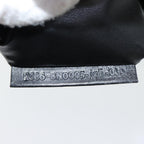 FENDI Zucchino Canvas Hand Bag Brown Black Silveryk14209