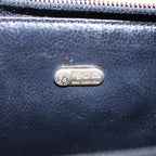 FENDI Pecan Canvas Mini Hand Bag Brown Black goldyk14400