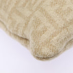 FENDI Zucca Canvas Tote Bag Wool Beige Silveryk14409