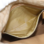 FENDI Zucca Canvas Tote Bag Wool Beige Silveryk14409