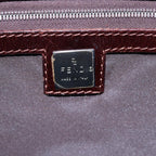 FENDI Zucca Canvas Tote Bag Brown Blackyk14553