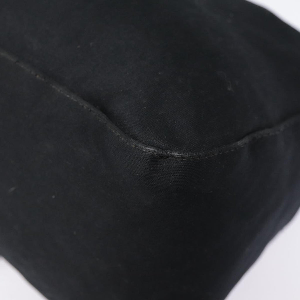 FENDI Mamma Baguette Shoulder Bag Nylon Black Silveryk14611