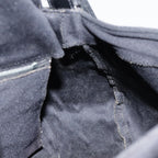 FENDI Mamma Baguette Shoulder Bag Nylon Black Silveryk14611