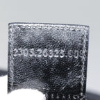 FENDI Mamma Baguette Shoulder Bag Nylon Black Silveryk14611