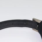 FENDI Mamma Baguette Shoulder Bag Nylon Black Silveryk14611