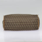 FENDI Zucchino Canvas Tote Bag Beige Goldyk14729